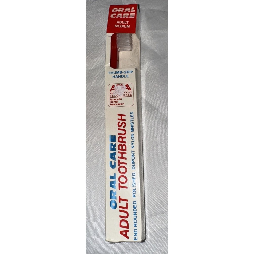 Vintage Du-Pont DuPont Nylon Toothbrush Medium NOS
